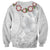 Manuia le Aso Sa o Tamaiti Tonga Sweatshirt White Sunday Heilala Lei