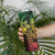 Hawaiian Sea Turtle Skinny Tumbler Reggae Hibiscus Flowers and Kakau Pattern