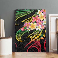 Kiribati Red Jasmine Mango Canvas Wall Art Reggae Polynesian Art Vibe LT9 - Polynesian Pride