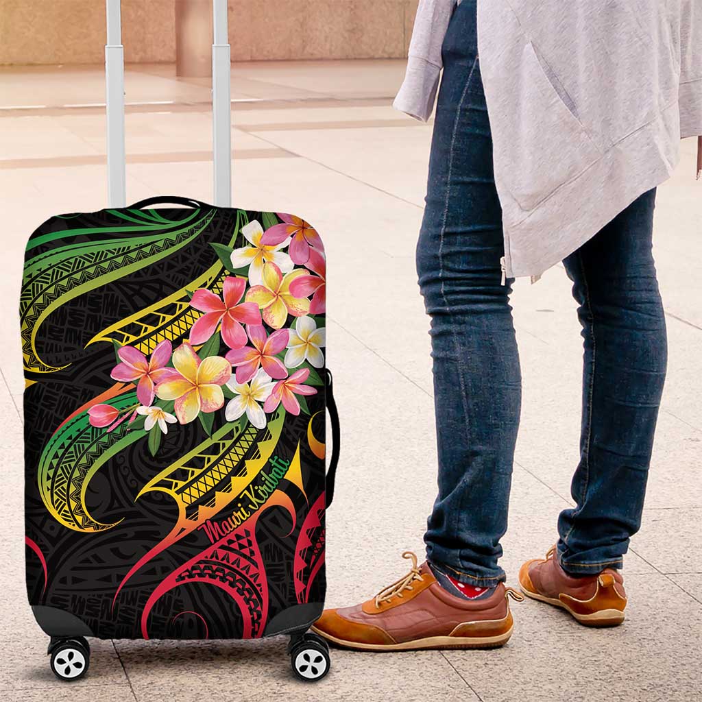 Kiribati Red Jasmine Mango Luggage Cover Reggae Polynesian Art Vibe LT9 Reggae - Polynesian Pride