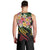 Kiribati Red Jasmine Mango Men Tank Top Reggae Polynesian Art Vibe