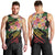 Kiribati Red Jasmine Mango Men Tank Top Reggae Polynesian Art Vibe