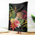 Personalised Tokelau Tropical Flowers Blanket Reggae Polynesian Art Vibe