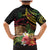 Personalised Tokelau Tropical Flowers Family Matching Mermaid Dress and Hawaiian Shirt Reggae Polynesian Art Vibe