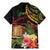 Personalised Tokelau Tropical Flowers Family Matching Mermaid Dress and Hawaiian Shirt Reggae Polynesian Art Vibe