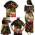 Personalised Tokelau Tropical Flowers Family Matching Puletasi and Hawaiian Shirt Reggae Polynesian Art Vibe