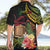 Personalised Tokelau Tropical Flowers Hawaiian Shirt Reggae Polynesian Art Vibe