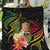 Personalised Tokelau Tropical Flowers Quilt Reggae Polynesian Art Vibe