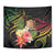 Personalised Tokelau Tropical Flowers Tapestry Reggae Polynesian Art Vibe