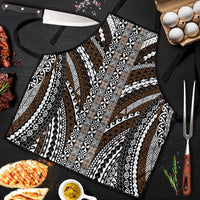 Brown Tongan Polynesian Tribal Apron LT9 Brown - Polynesian Pride