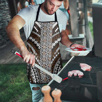 Brown Tongan Polynesian Tribal Apron LT9 - Polynesian Pride