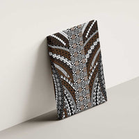 Brown Tongan Polynesian Tribal Canvas Wall Art LT9 - Polynesian Pride