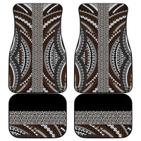 Brown Tongan Polynesian Tribal Car Mats LT9 - Polynesian Pride