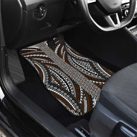 Brown Tongan Polynesian Tribal Car Mats LT9 - Polynesian Pride
