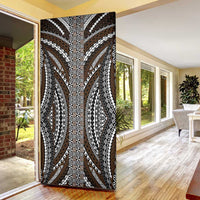 Brown Tongan Polynesian Tribal Door Cover LT9 - Polynesian Pride