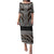 Brown Tongan Polynesian Tribal Family Matching Puletasi and Hawaiian Shirt - Polynesian Pride