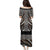 Brown Tongan Polynesian Tribal Family Matching Puletasi and Hawaiian Shirt - Polynesian Pride