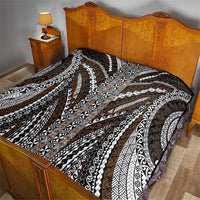 Brown Tongan Polynesian Tribal Quilt - Polynesian Pride