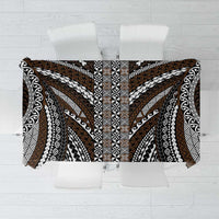 Brown Tongan Polynesian Tribal Tablecloth LT9 Brown - Polynesian Pride