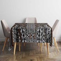Brown Tongan Polynesian Tribal Tablecloth LT9 - Polynesian Pride