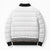 Light Gray Tongan Polynesian Tribal Bomber Puffer Jacket - Polynesian Pride