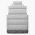 Light Gray Tongan Polynesian Tribal Sleeveless Puffer Jacket - Polynesian Pride