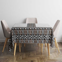 Light Gray Tongan Polynesian Tribal Tablecloth LT9 - Polynesian Pride