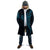 Black Blue Polynesian Tribal Cloak - Polynesian Pride