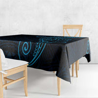 Black Blue Polynesian Tribal Tablecloth LT9 - Polynesian Pride
