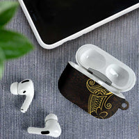 Black Gold Polynesian Tribal AirPods Case LT9 - Polynesian Pride