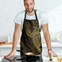 Black Gold Polynesian Tribal Apron LT9 - Polynesian Pride