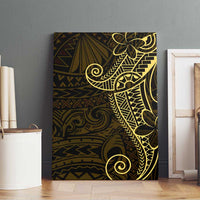 Black Gold Polynesian Tribal Canvas Wall Art LT9 - Polynesian Pride