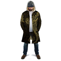 Black Gold Polynesian Tribal Cloak - Polynesian Pride