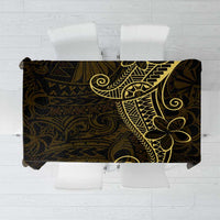 Black Gold Polynesian Tribal Tablecloth LT9 Gold - Polynesian Pride
