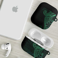 Black Green Polynesian Tribal AirPods Case LT9 - Polynesian Pride