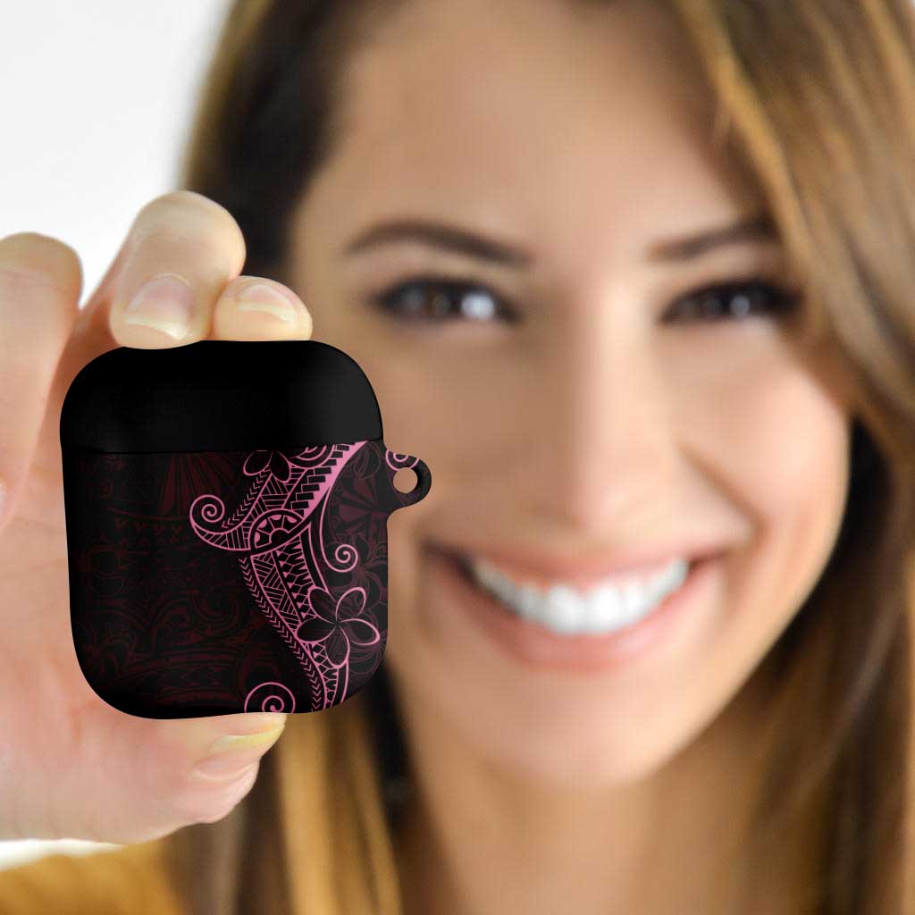 Black Pink Polynesian Tribal AirPods Case LT9 Pink - Polynesian Pride