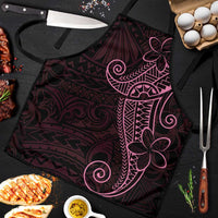 Black Pink Polynesian Tribal Apron LT9 Pink - Polynesian Pride