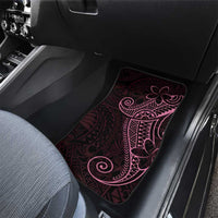 Black Pink Polynesian Tribal Car Mats LT9 - Polynesian Pride
