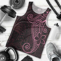 Black Pink Polynesian Tribal Men Tank Top LT9 - Polynesian Pride