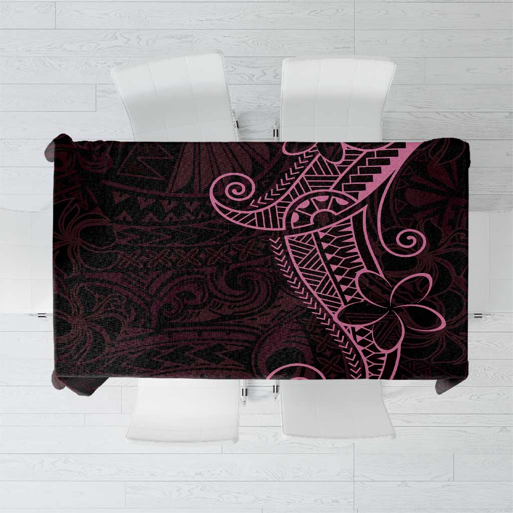 Black Pink Polynesian Tribal Tablecloth LT9 Pink - Polynesian Pride