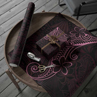 Black Pink Polynesian Tribal Wrapping Paper LT9 - Polynesian Pride