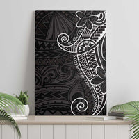 Black White Polynesian Tribal Canvas Wall Art LT9 - Polynesian Pride