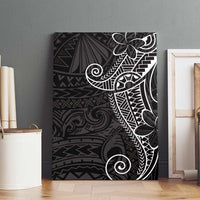 Black White Polynesian Tribal Canvas Wall Art LT9 - Polynesian Pride