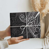Black White Polynesian Tribal Wrapping Paper LT9 - Polynesian Pride