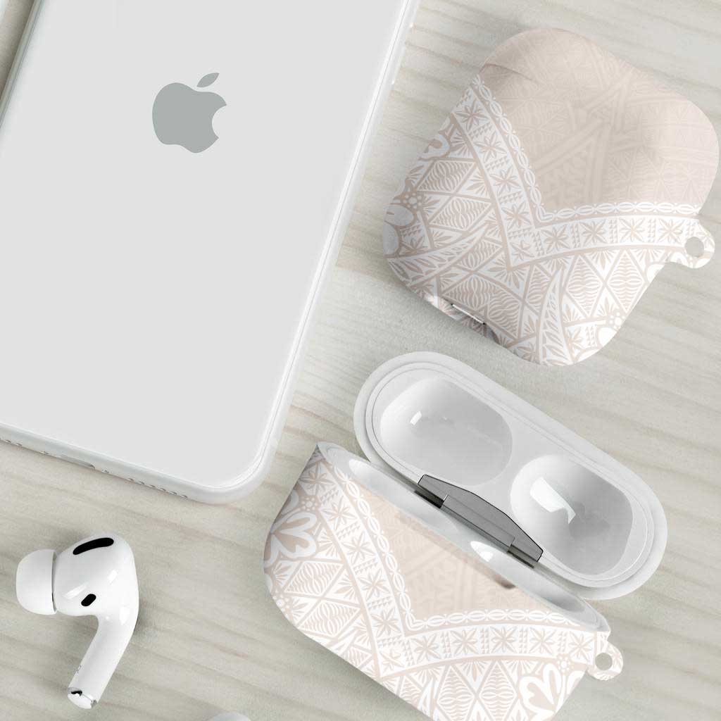 Lotu Tamaiti Tongan Polynesian Art Pattern AirPods Case Traditional Tribal Motifs LT9 - Polynesian Pride