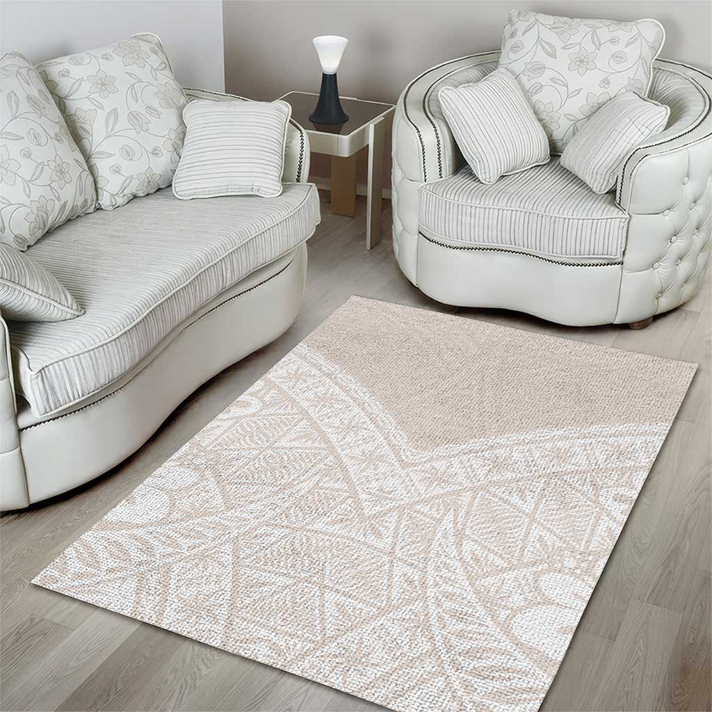 Lotu Tamaiti Tongan Polynesian Art Pattern Area Rug Traditional Tribal Motifs - Polynesian Pride
