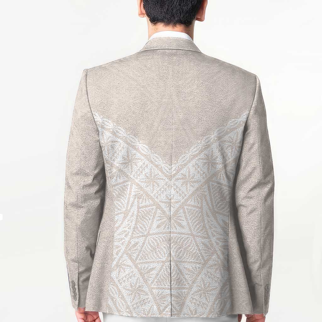 Lotu Tamaiti Tongan Polynesian Art Pattern Blazer Traditional Tribal Motifs - Polynesian Pride