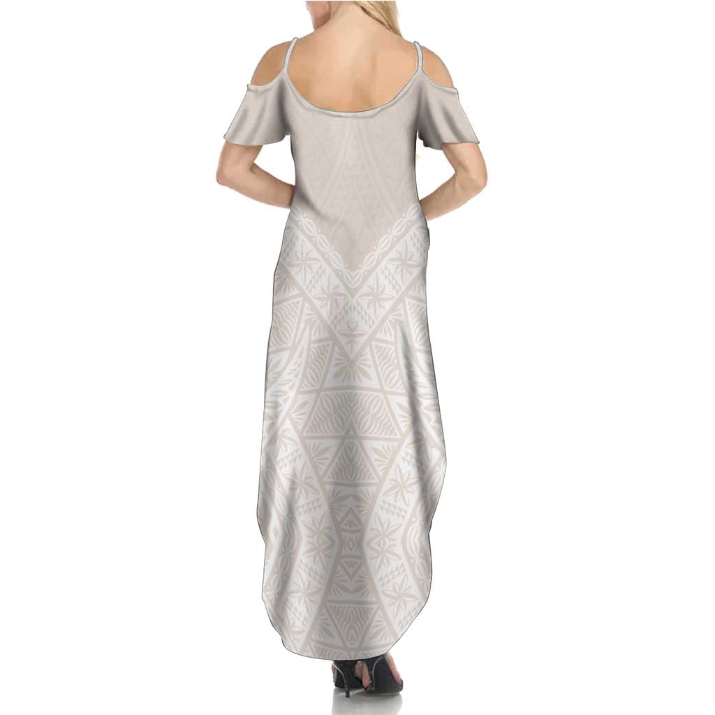 Lotu Tamaiti Tongan Polynesian Art Pattern Family Matching Summer Maxi Dress and Hawaiian Shirt Traditional Tribal Motifs - Polynesian Pride