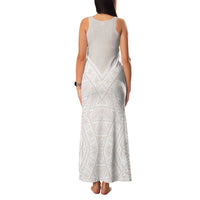 Lotu Tamaiti Tongan Polynesian Art Pattern Family Matching Tank Maxi Dress and Hawaiian Shirt Traditional Tribal Motifs - Polynesian Pride