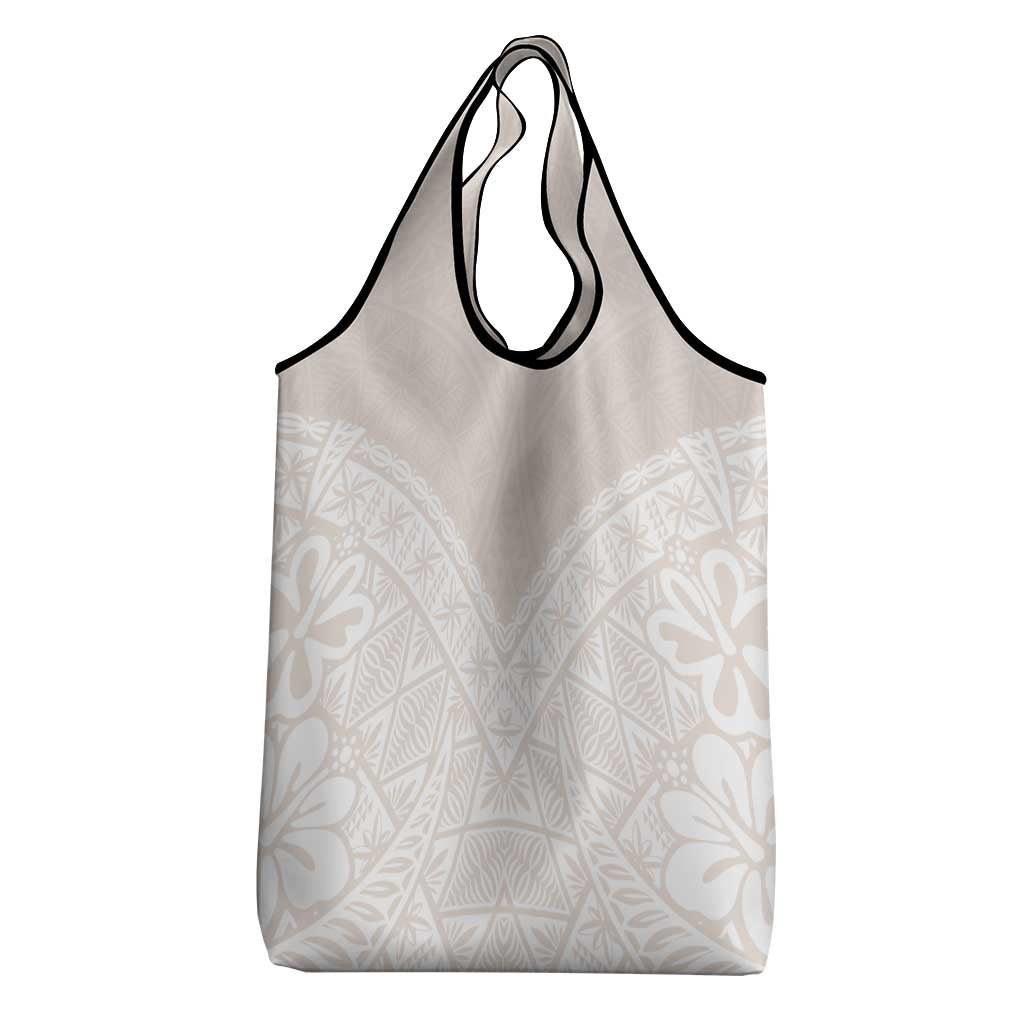 Lotu Tamaiti Tongan Polynesian Art Pattern Grocery Bag Traditional Tribal Motifs LT9 - Polynesian Pride